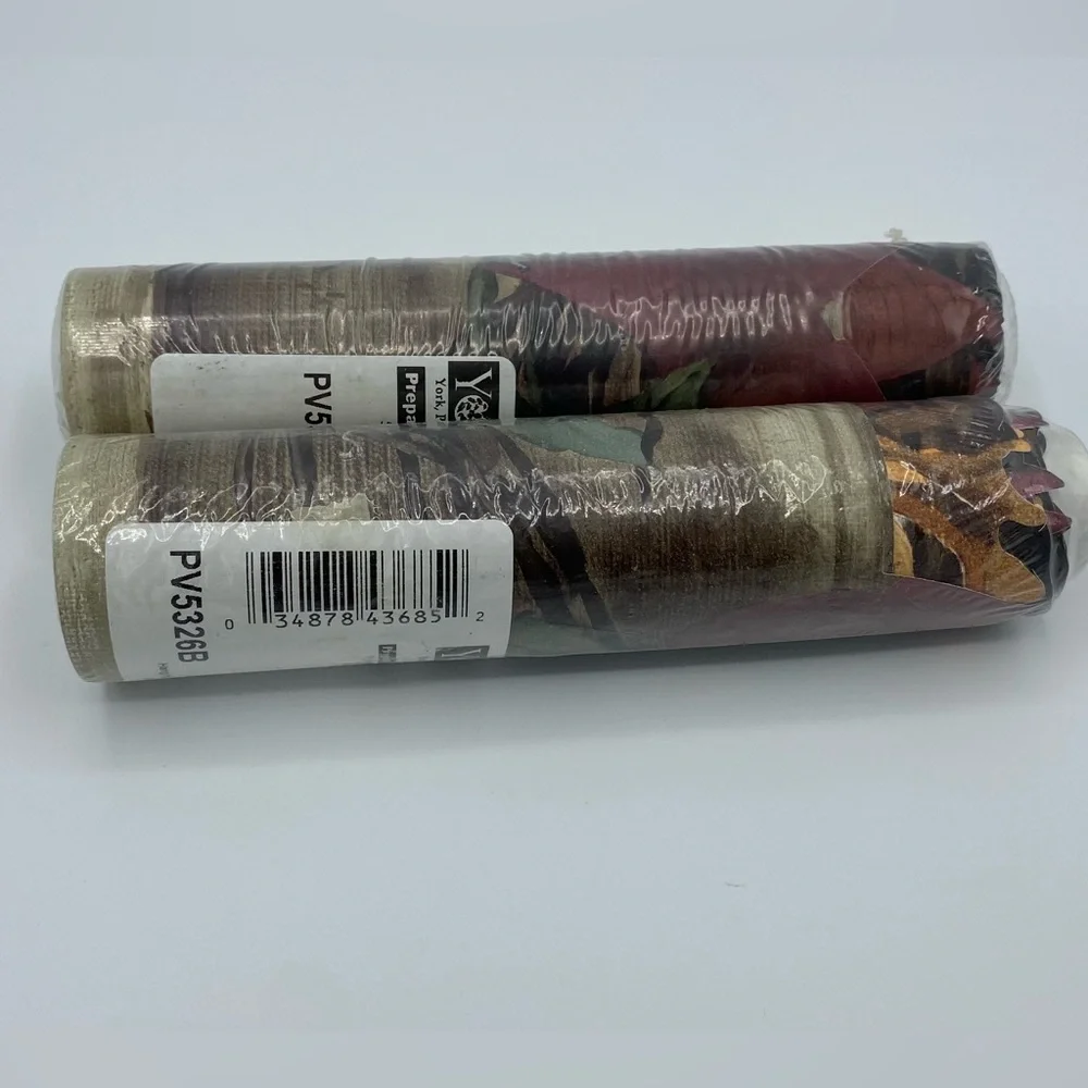 York Sage Country Wallpaper Border Pre Pasted Decorative 5 Yards PV5326B Sealed